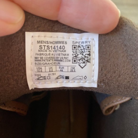 New Sperry Brewster Dark Tan Brown Waterproof Duck Boots STS14140 Size 10.5 - Picture 12 of 12